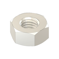 MODULAR SOLUTIONS ZINC PLATED FASTENER<br>M10 HEX NUT